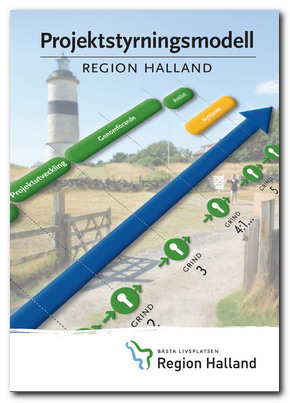 Region Hallands projektstyrningsmodell framsida